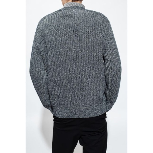 NWT Theory Mars Copula Marled Rib Knit Cardigan Sweater Sz. M - Picture 2 of 9